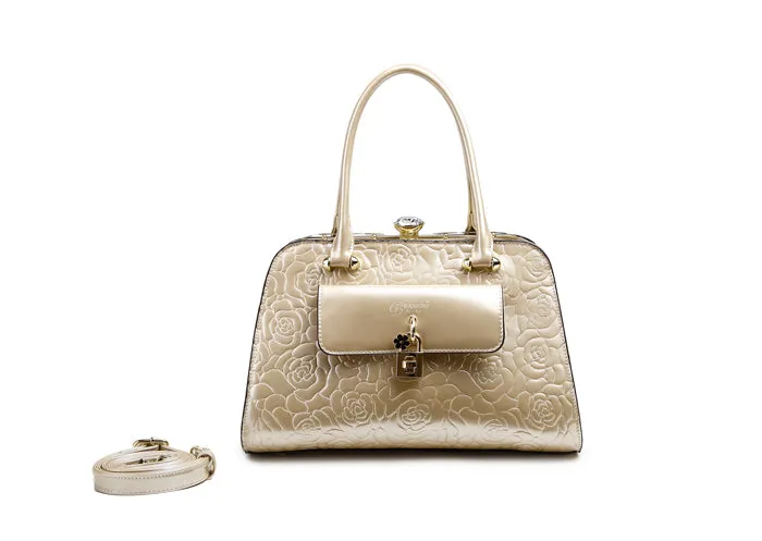 Rosy Lox Luggage 3 Pcs. Vegan Leather Suitcase Set [KYL8256-3pcs/Set]
