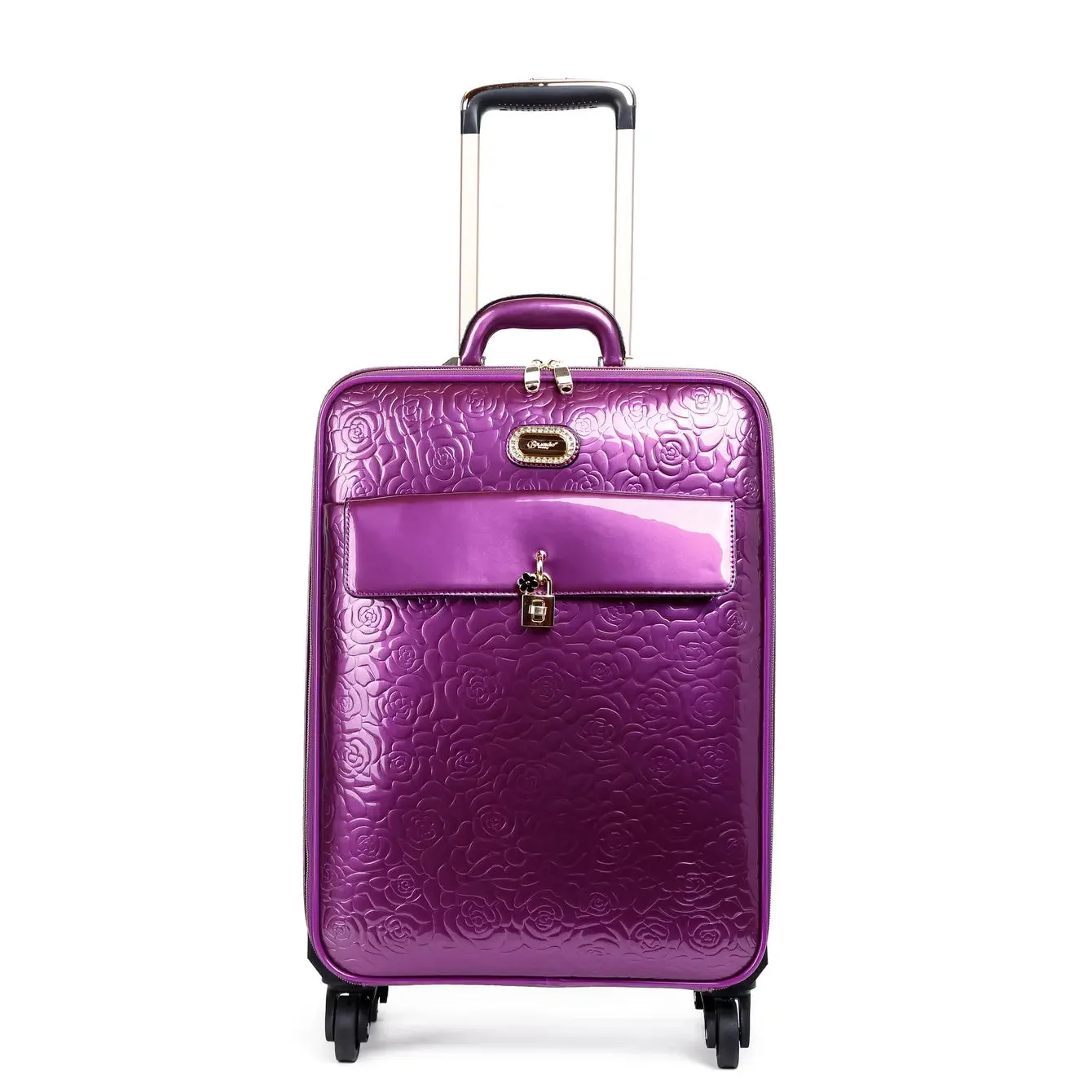 Rosy Lox Luggage 3 Pcs. Vegan Leather Suitcase Set [KYL8256-3pcs/Set]