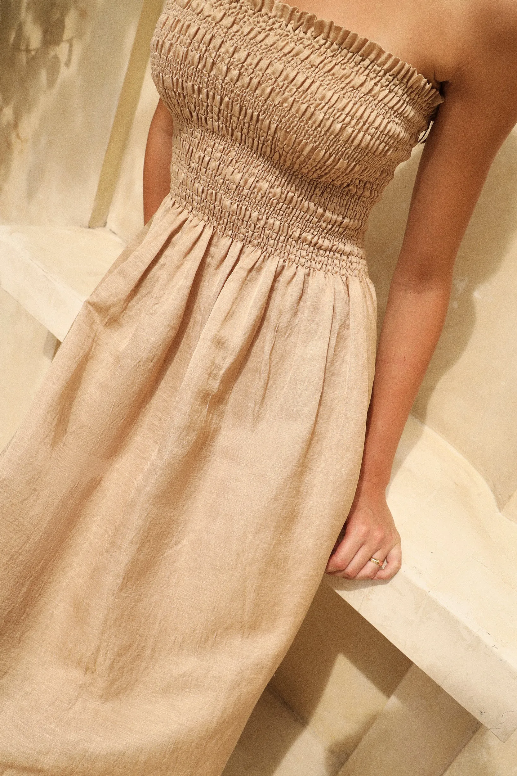 Santiago Dress (Crème)