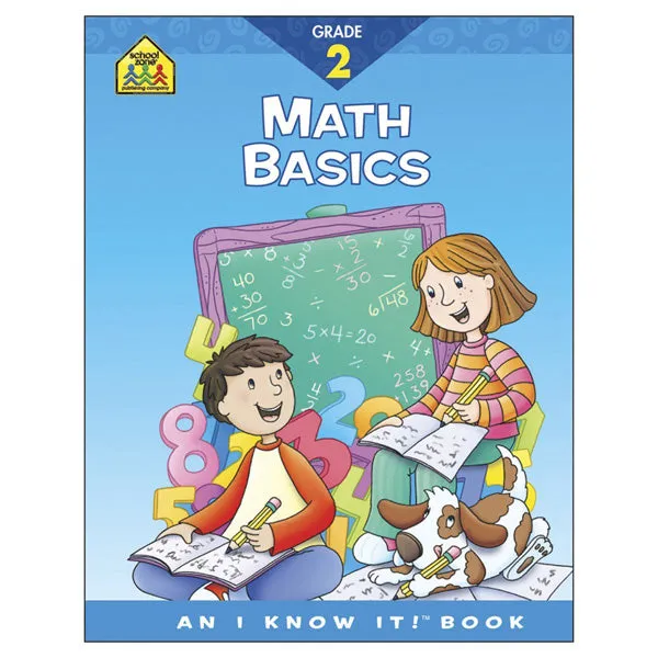 SCHOOL ZONE - Math Basics Grade 2 Workbooks - 32 Pages
