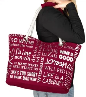 Shoulder Bag - Burgundy
