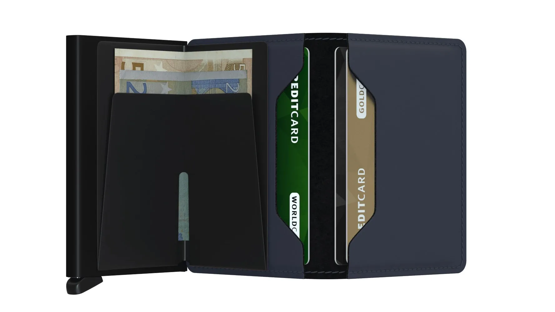 SLIM Wallet Matte Night Blue