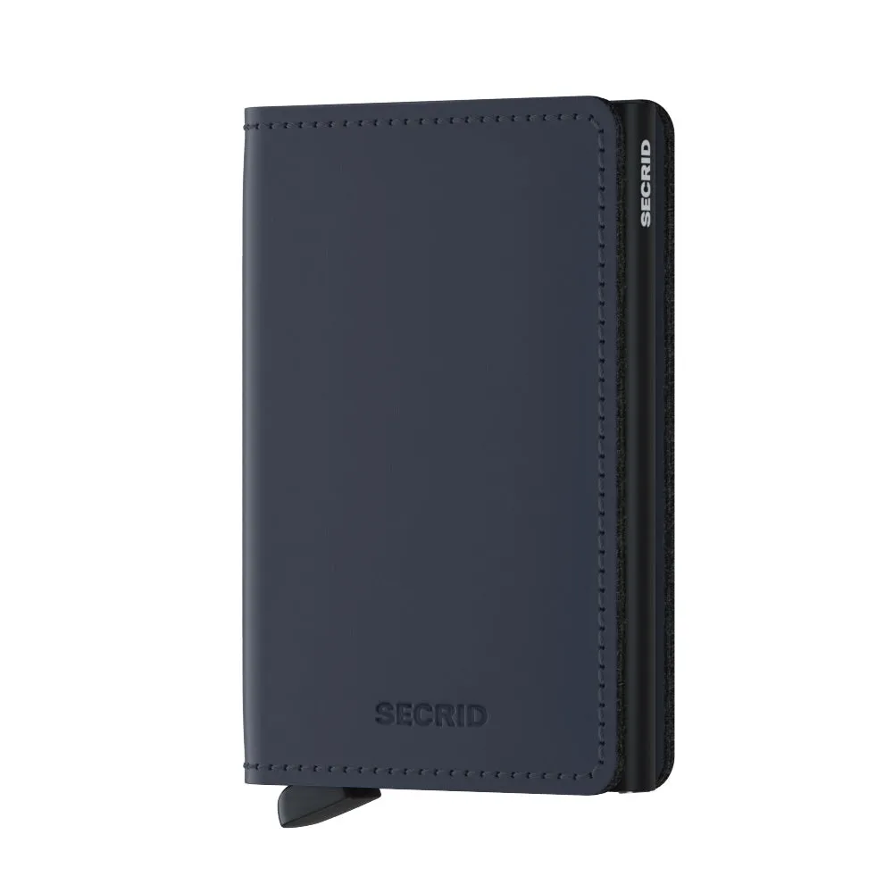 SLIM Wallet Matte Night Blue