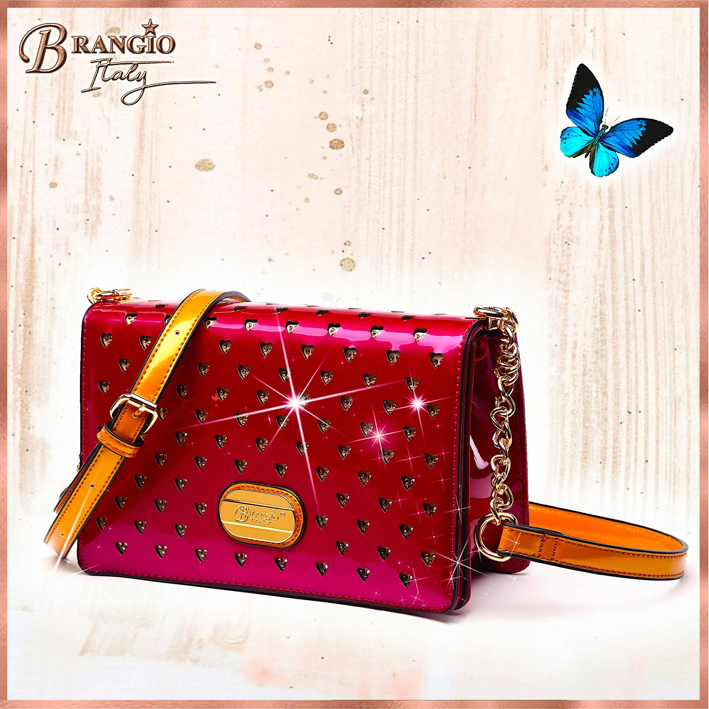 Starz Art Retro Vegan Leather Crossbody Bag [RZS6612]