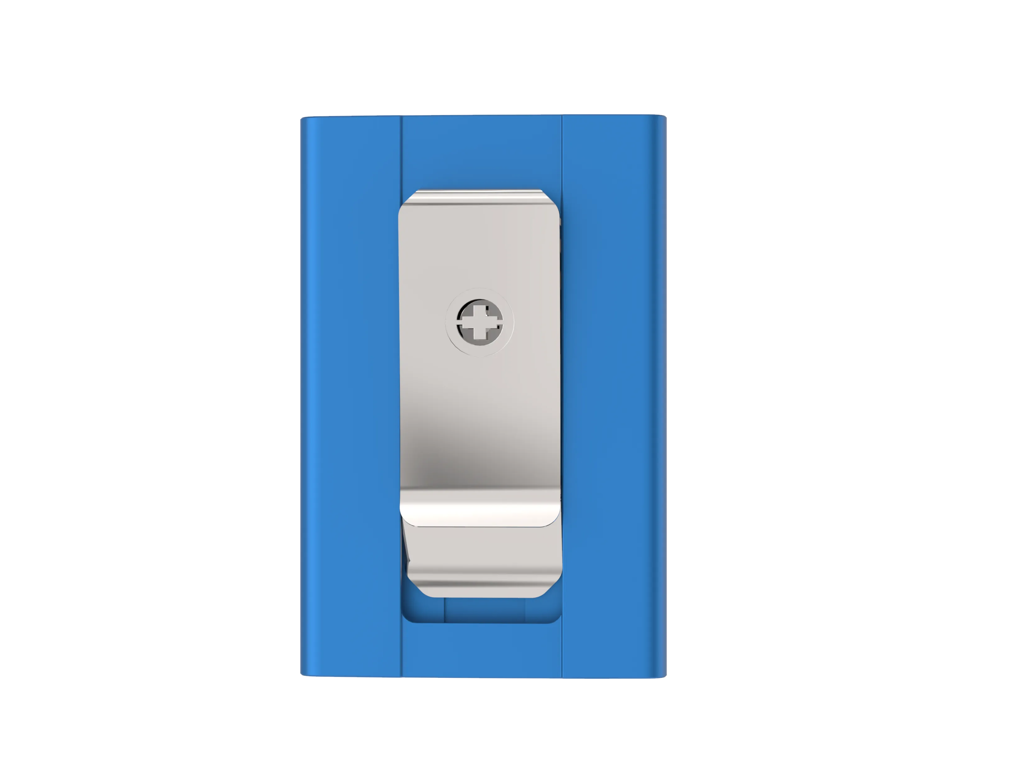SWISS WALLET ORIGINAL, Cardholder Money clip, blue