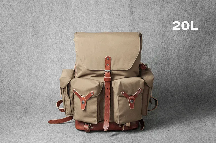 TRAVEL BACKPACK PLUS - khaki