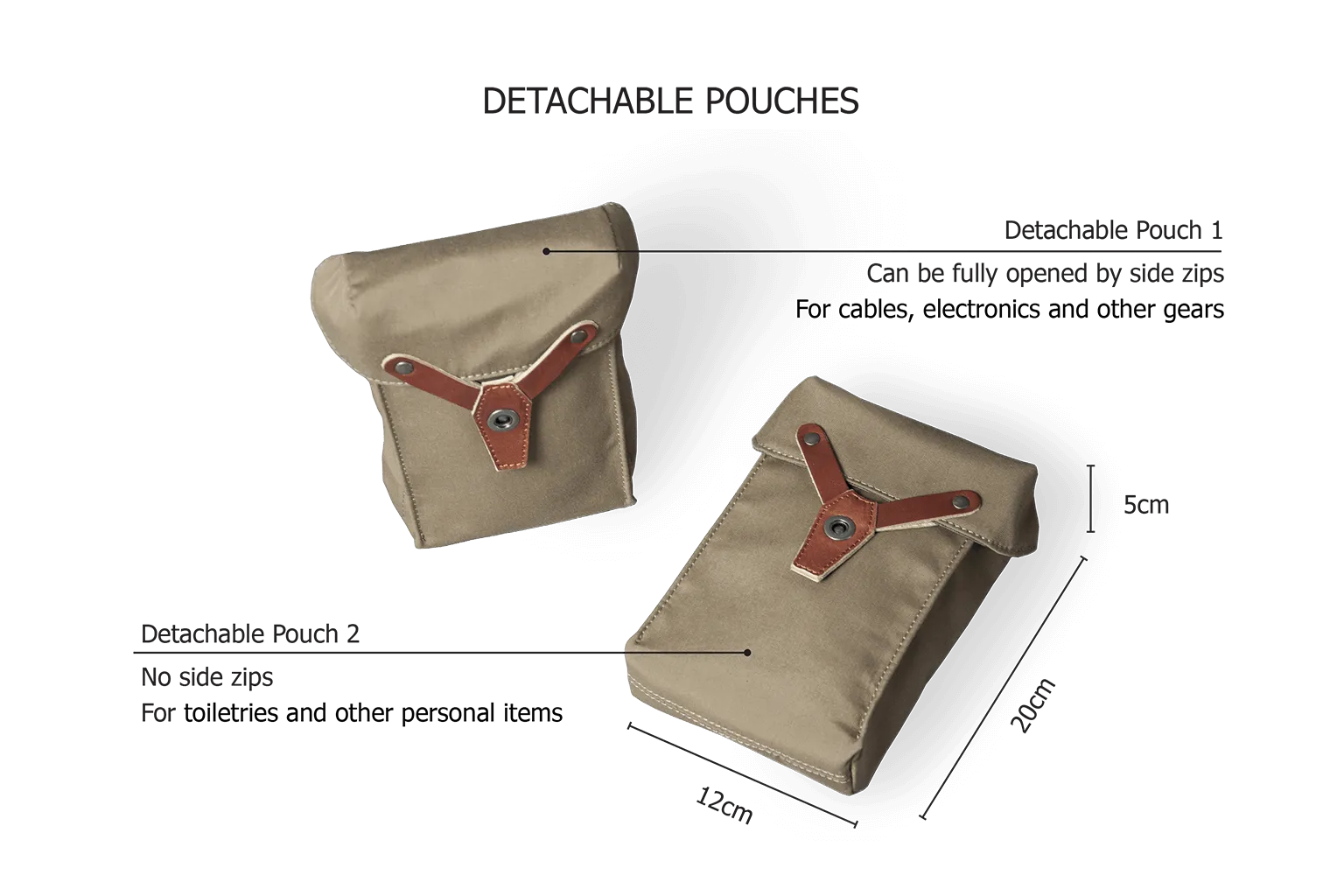 TRAVEL BACKPACK PLUS - khaki
