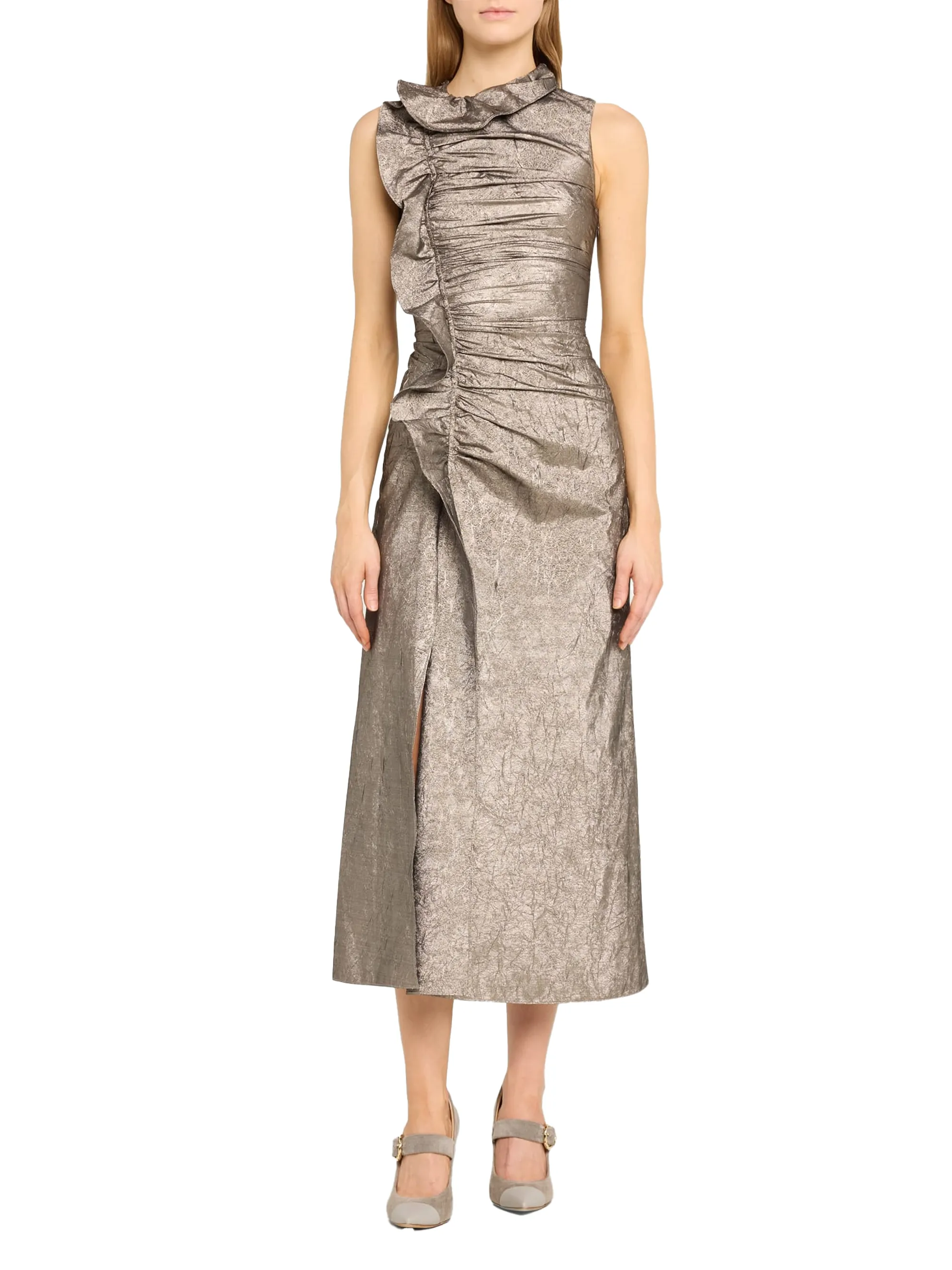 Ulla Johnson Demetra Metallic Dress