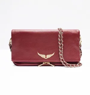 Zadig & Voltaire rock Grenat purse