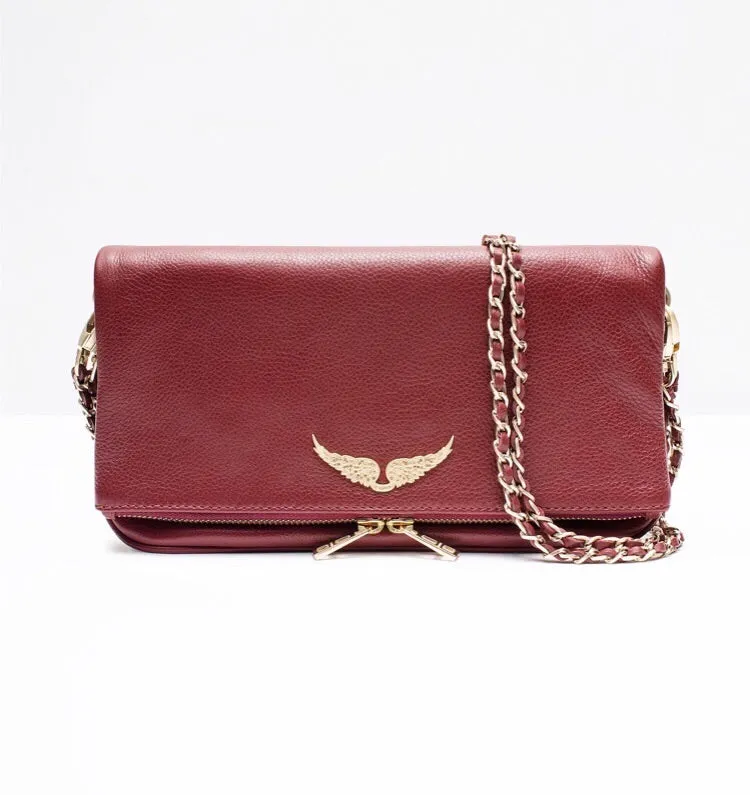 Zadig & Voltaire rock Grenat purse