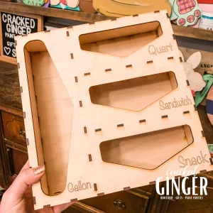 Zipper Bag Storage and Organzier